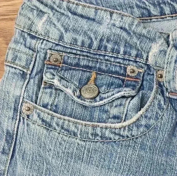 Jordache Stretch Bootcut Jeans Size 11/12 - Picture 3 of 15